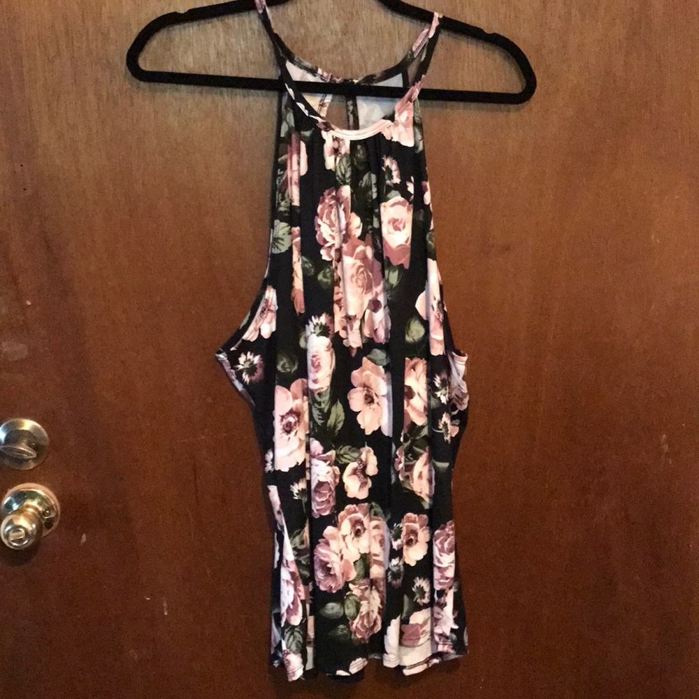 Floral tank top